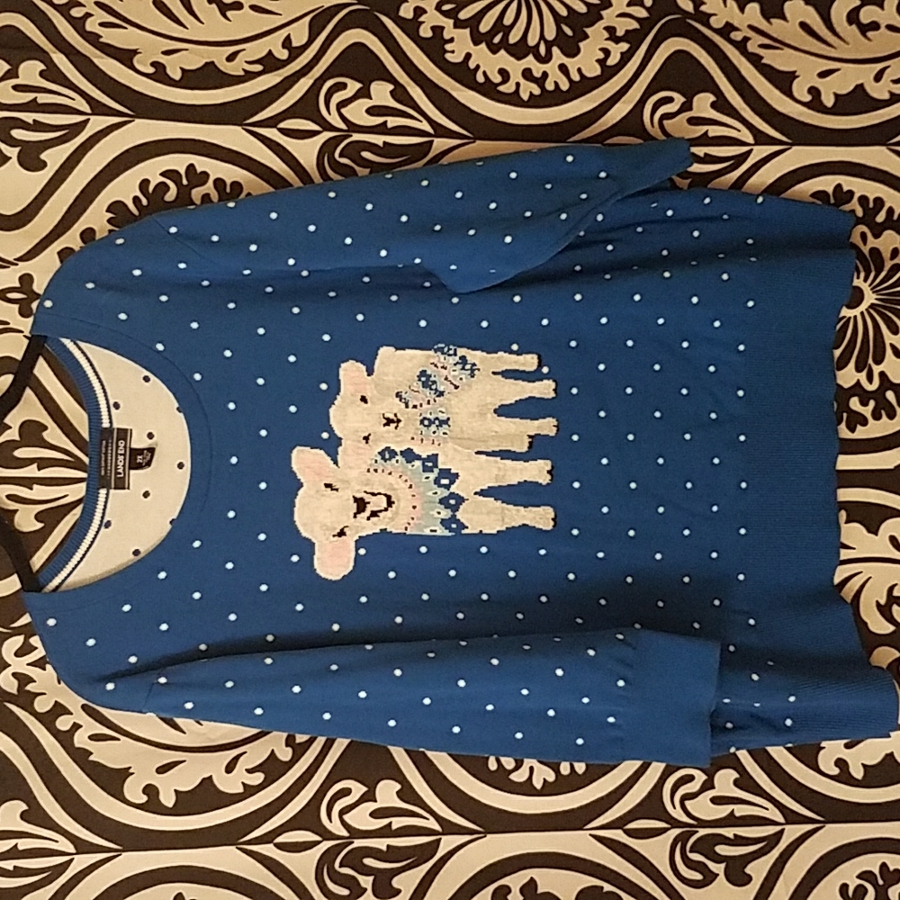 Lands' End Supima Cotton Sweater/ 20W-22W (SALE-$20)